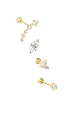 Stargazer Stud Earring Set