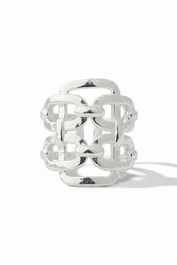 Julie Vos, Sahara Statement Ring - Silver
