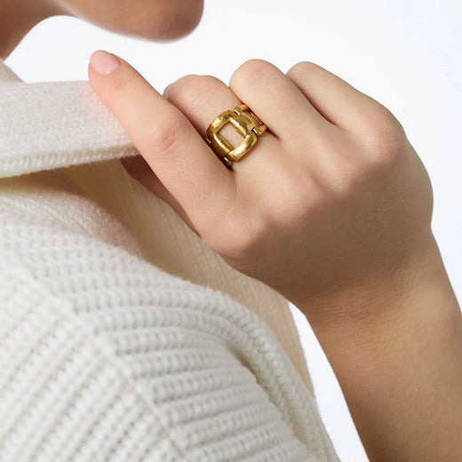 Julie Vos, Sahara Ring - Silver