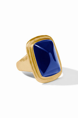 Julie Vos, Sahara Stone Ring - Iridescent Sapphire Blue