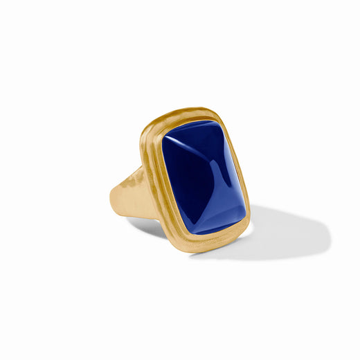 Julie Vos, Sahara Stone Ring - Iridescent Sapphire Blue