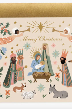 Nativity Scene Card