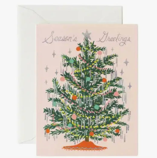 Tinsel Tree Card