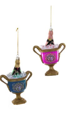 French Wine Bucket Ornament