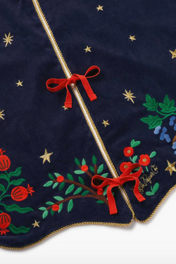 Nativity Embroidered Tree Skirt