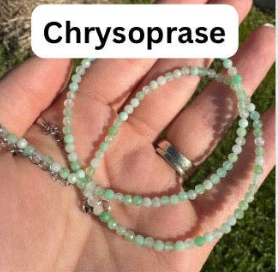 3mm Faceted Gemstone Necklace