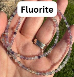 3mm Faceted Gemstone Necklace