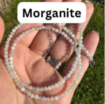 3mm Faceted Gemstone Necklace