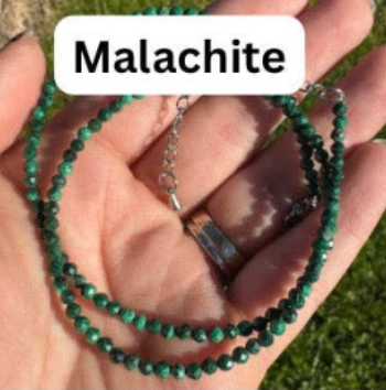 3mm Faceted Gemstone Necklace