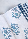 Block Print Tablecloth - 60 x 60