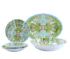 Stained Glass Green Melamine Dinnerwear