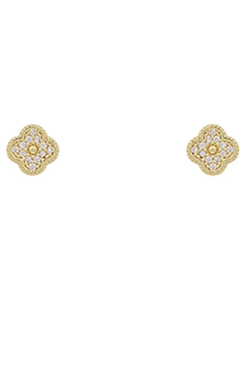 Clover CZ Studs