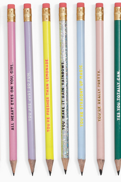 Compliment Pencil Set , Assorted Set of Ten