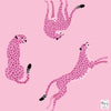 Flirty Leapards Mat in Preppy Pink - Bespoke Mahjong
