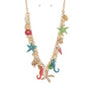 Starfish & Sealife Charm Necklace