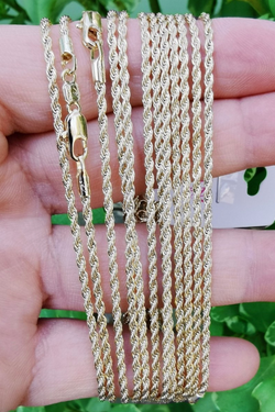 Rope Chain Necklace 14K