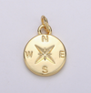 Dainty Gold Compass