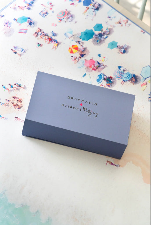 Gray Malin Beach Club Mahjong Tiles - Cabana Blue