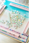 Gray Malin Beach Club Mahjong Tiles - Ocean Blue