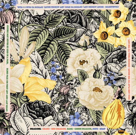 Vintage Floral Mat- Bespoke Mahjong