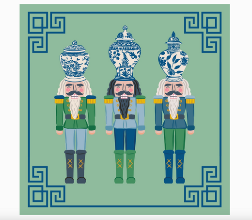 Holiday Cocktail Napkins | Ginger Jar Nutcracker