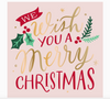 Christmas Cocktail Napkins | A Merry Christmas