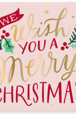 Christmas Cocktail Napkins | A Merry Christmas