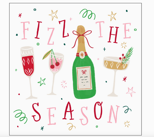 Holiday Cocktail Napkins | Fizz the Season