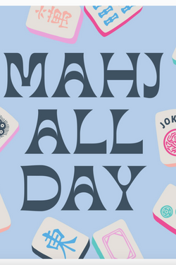 Mahjong Cocktail  Napkin | Mahj All Day