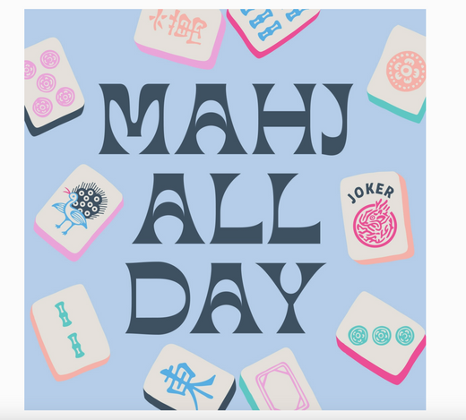 Mahjong Cocktail  Napkin | Mahj All Day