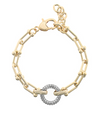 14K GP  Chain Bracelet