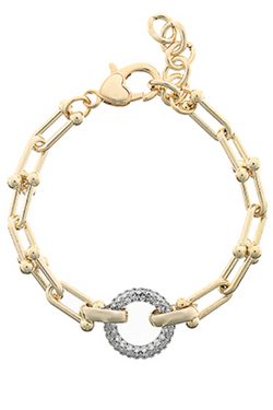 14K GP  Chain Bracelet