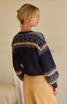 Macy Intarsia Cardigan Sweater