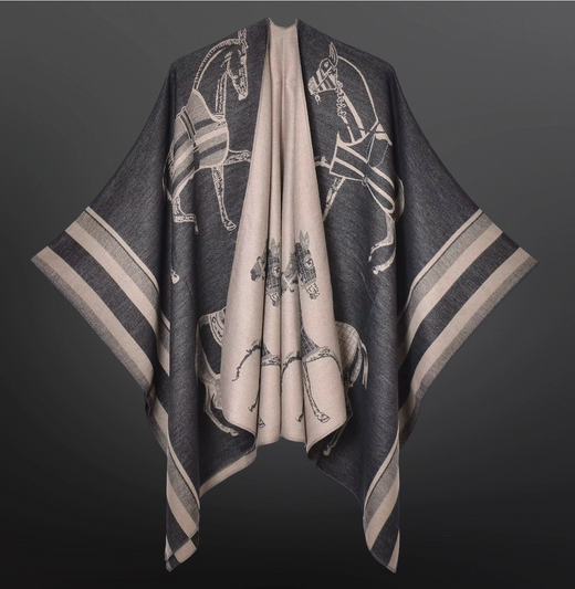 Equestrian Saddle Blanket Horse Scarf