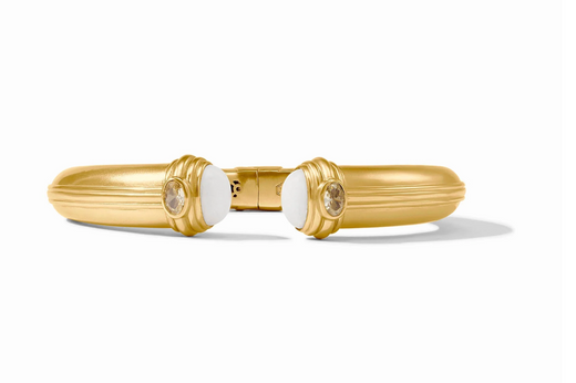 Julie Vos, Portofino Cuff White Jade