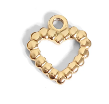 Heart Outline Charm