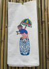 Garden Stool Monkey Hand Towel