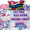 Lucky Charms Mahjong Tiles by Bespoke - French Lavender