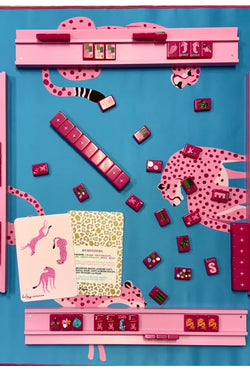 Springtime Safari - Wild  Pink by Bespoke Mahjong