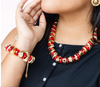 Golden Grove Beaded Necklace