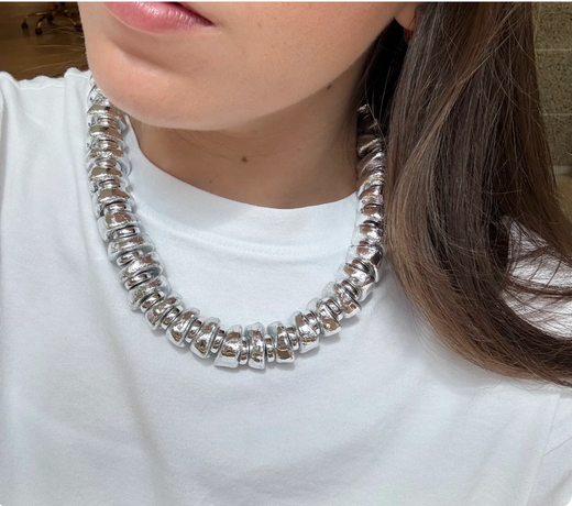 Liquid Metal Necklaces