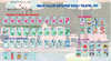 Grey Malin Getaway Dogs Mahjong  Travel Tiles Kit