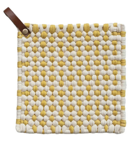 Cotton Crocheted Pot Holder