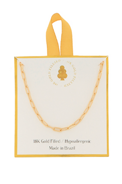 Necklace - Paper Clip Chain