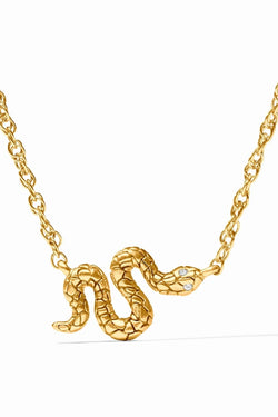 Julie Vos Snake Delicate Necklace