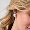 Julie Vos, Solara Stud Earrings - Silver