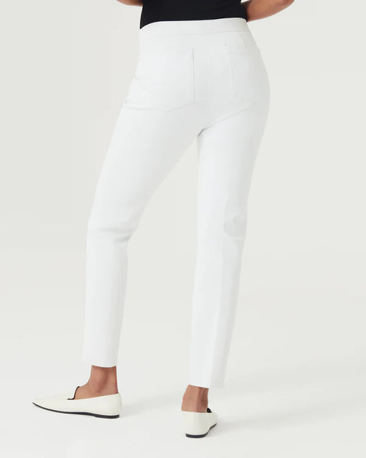 Spanx, Ankle Slim Straight Pant - White – Lulubelles Boutique