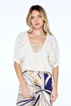Crochet Detail Blouse