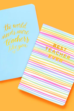 Best Teacher Ever Notebook Set