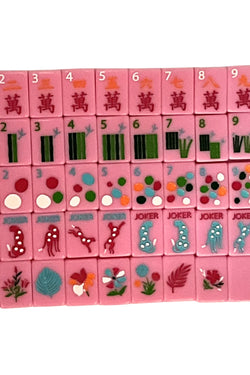 Springtime Safari - Petal Pink by Bespoke Mahjong